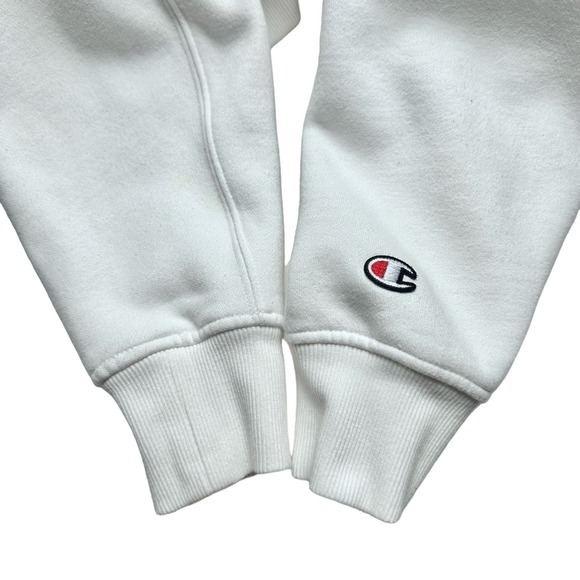 Champion | Men | White Super Fleece 2.0 Behind The Label Sweatshirt | Large - Picture 12 of 14